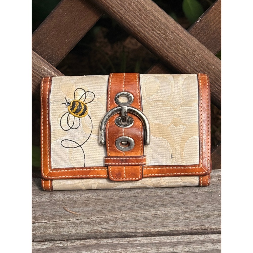 Coach SoHo‎ Bee Bumblebee Wallet Rare Y2K Vintage HTF